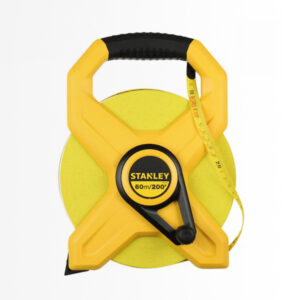 Cinta Larga de Fibra de Vidrio con Carril Abierto 60m/200' Stanley 34-794S