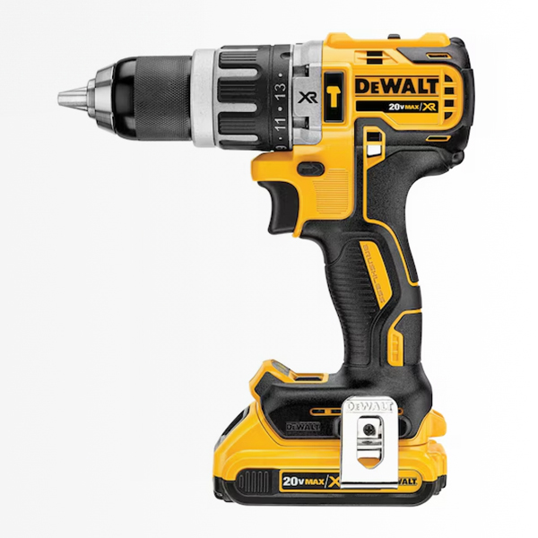 Kit Taladro Atornillador Inalámbrico 1/2" 20V MAX XR DEWALT DCD796D2-B2