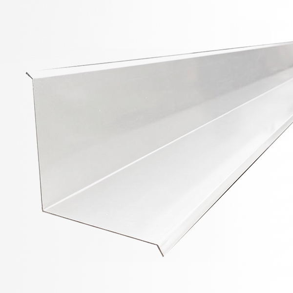 Forro L fabricado en Zinc prepintado gris