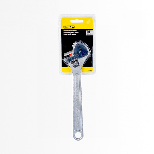 Llave Ajustable Cromada 10" (250 mm) Stanley 87-433LA