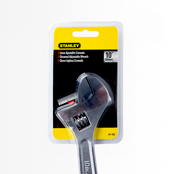 Alternative view of Llave Ajustable Cromada 10" (250 mm) Stanley 87-433LA