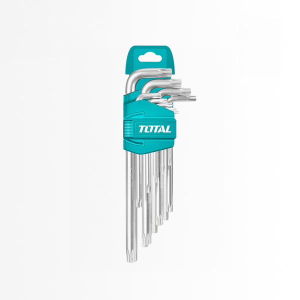 Set de 9 Llaves Estrella Torx Largas T10-T50