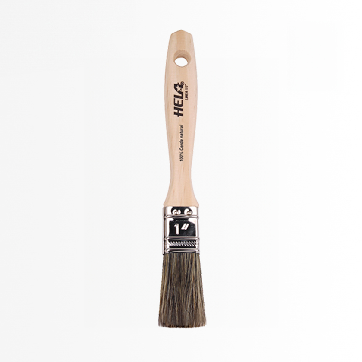 Brocha Hela Cerda Natural 1/2 X 1C