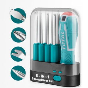 Juego Destornillador Intercambiables por 9 PCS TOTAL